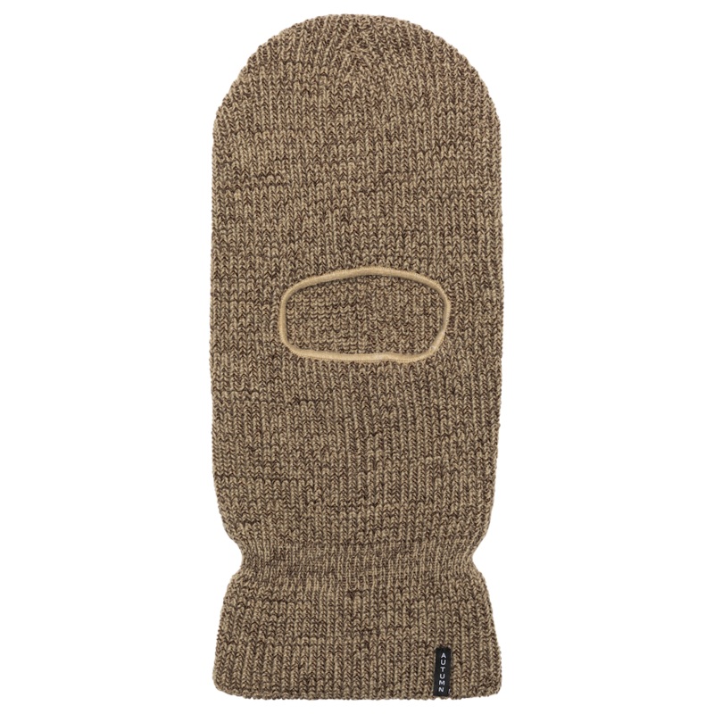 Autumn Marl Balaclava In Khaki