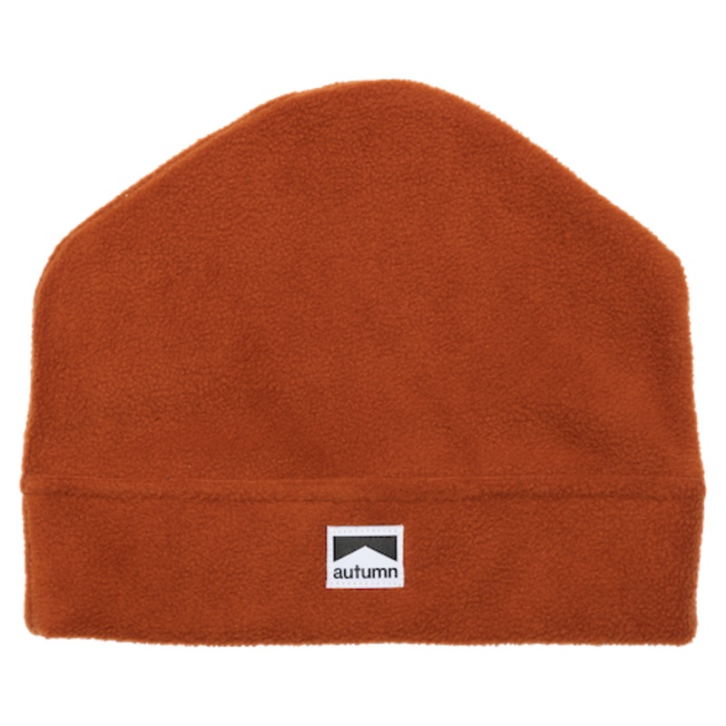 Autumn Mtn Goat Beanie In Rust
