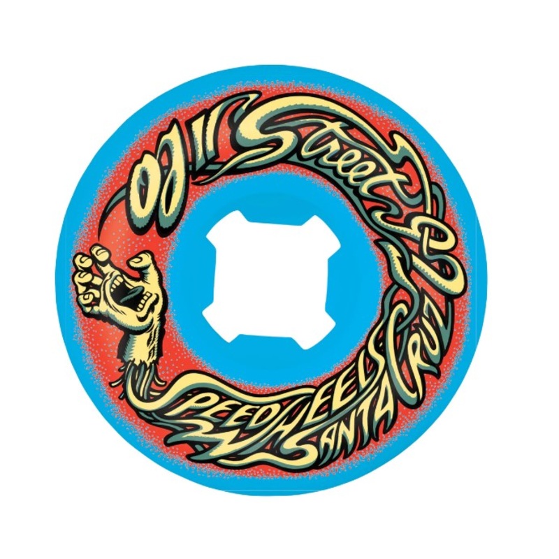 OJ Wheels OJ II Street Speedwheels Reissue Skate Wheels in Blue 92A