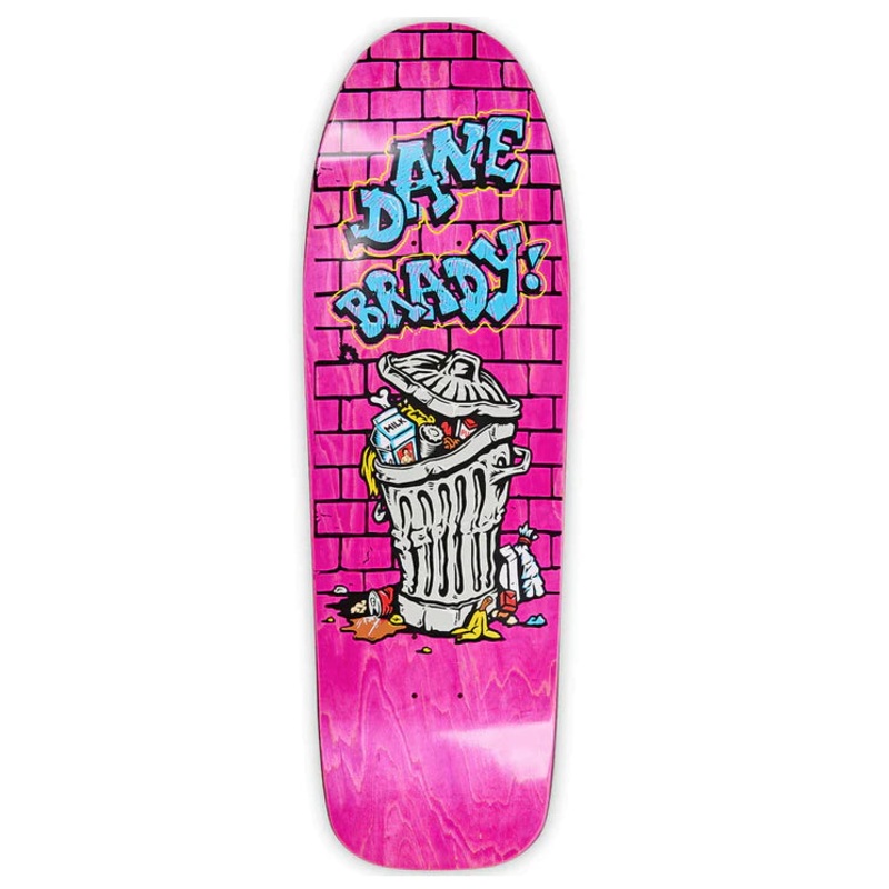 Polar Dane Brady Thrash Can Skateboard Deck in Dane 1 Shape