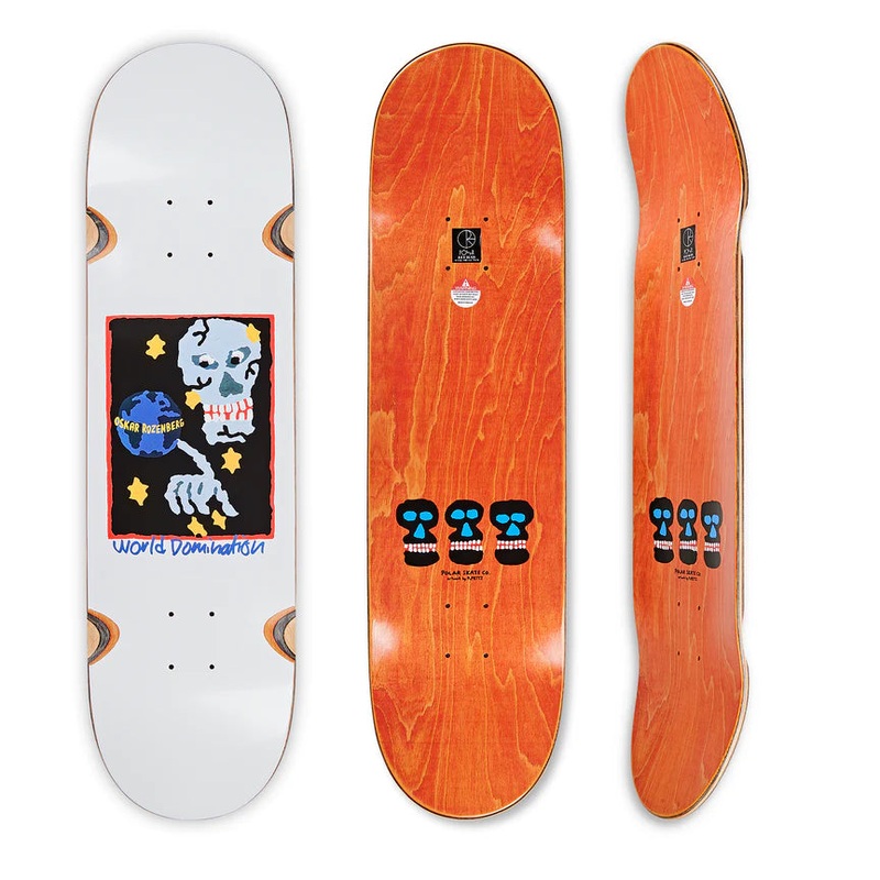 Polar World Domination Skate Deck