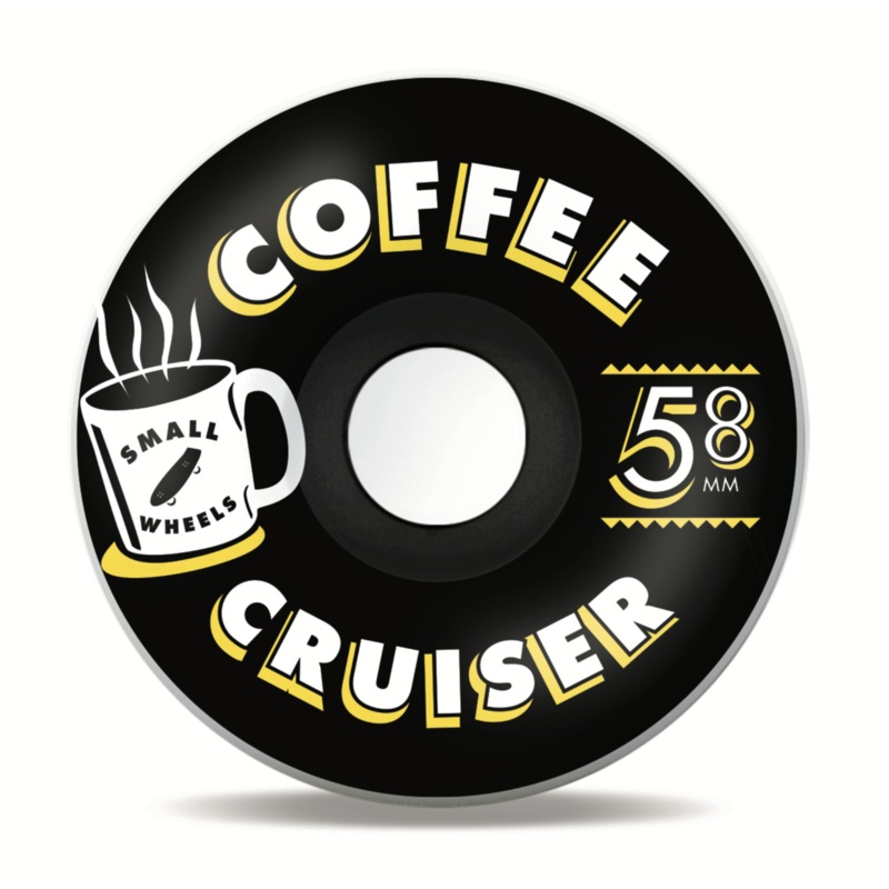 SML Coffee Cruiser Wheels in Killer Bee in 58mm 78a