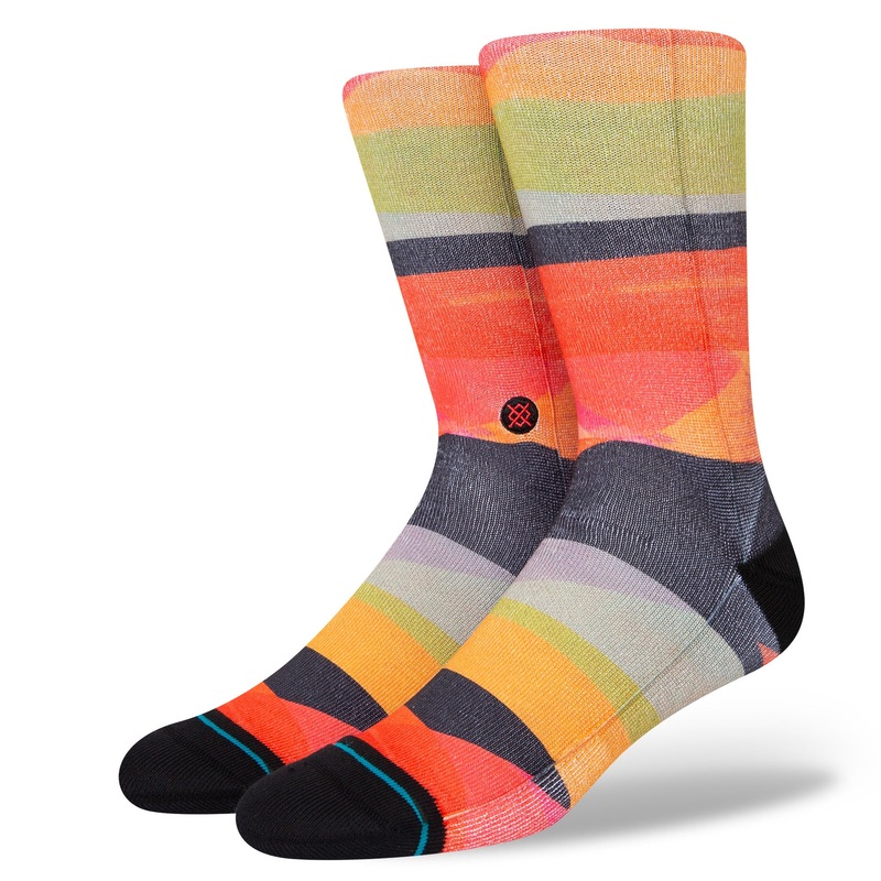 Stance Abstruse Crew Sock in Black