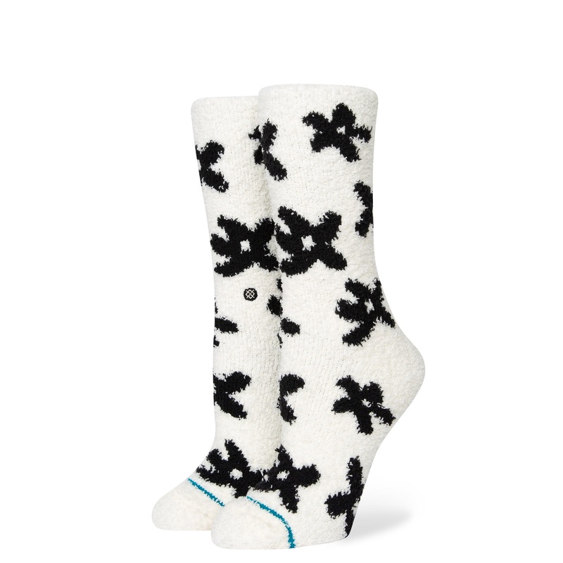 Stance Pollen Plush Sock in Offwhite