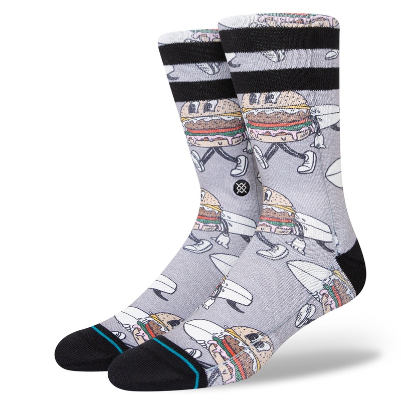 Stance Sandy Sock in Grey