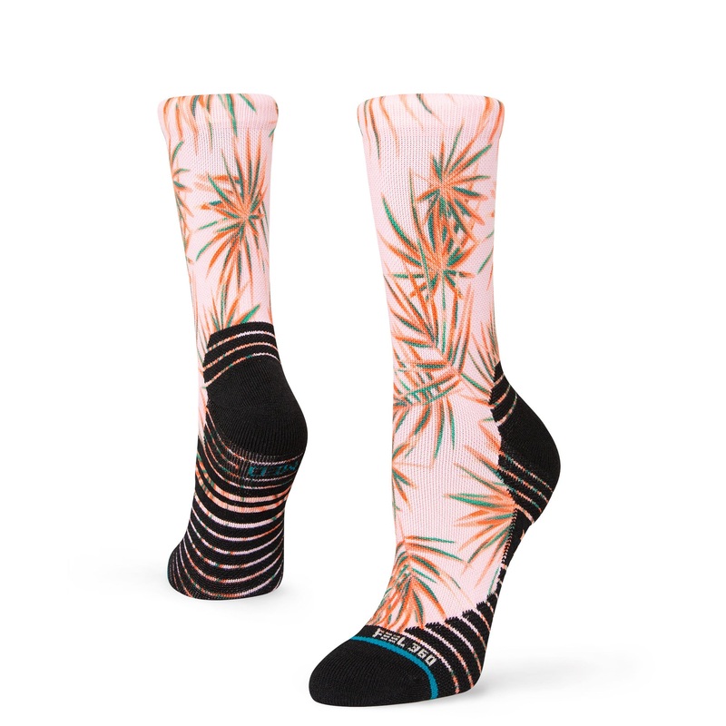 Stance Tropix Crew Sock in Pink