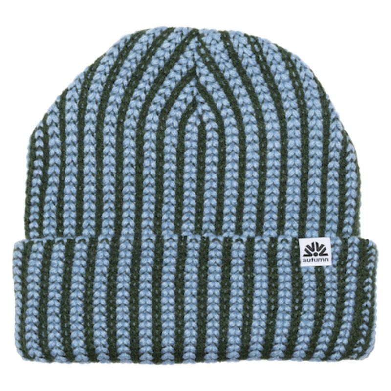 Autumn Chunky Beanie In Light Blue