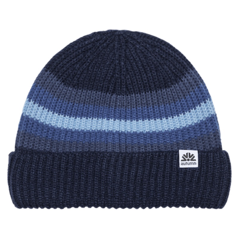 Autumn Gradient Beanie In Blue