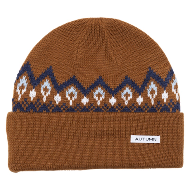Autumn Milly Beanie In Work Brown