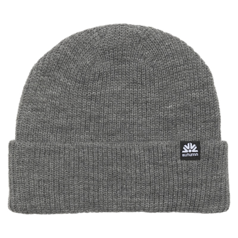 Autumn Simple Beanie In Grey