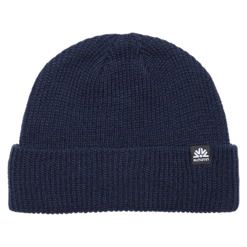 Autumn Simple Beanie In Navy