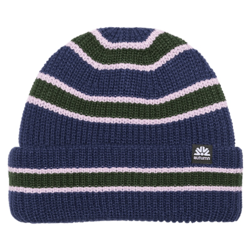 Autumn Slacker Beanie In Navy