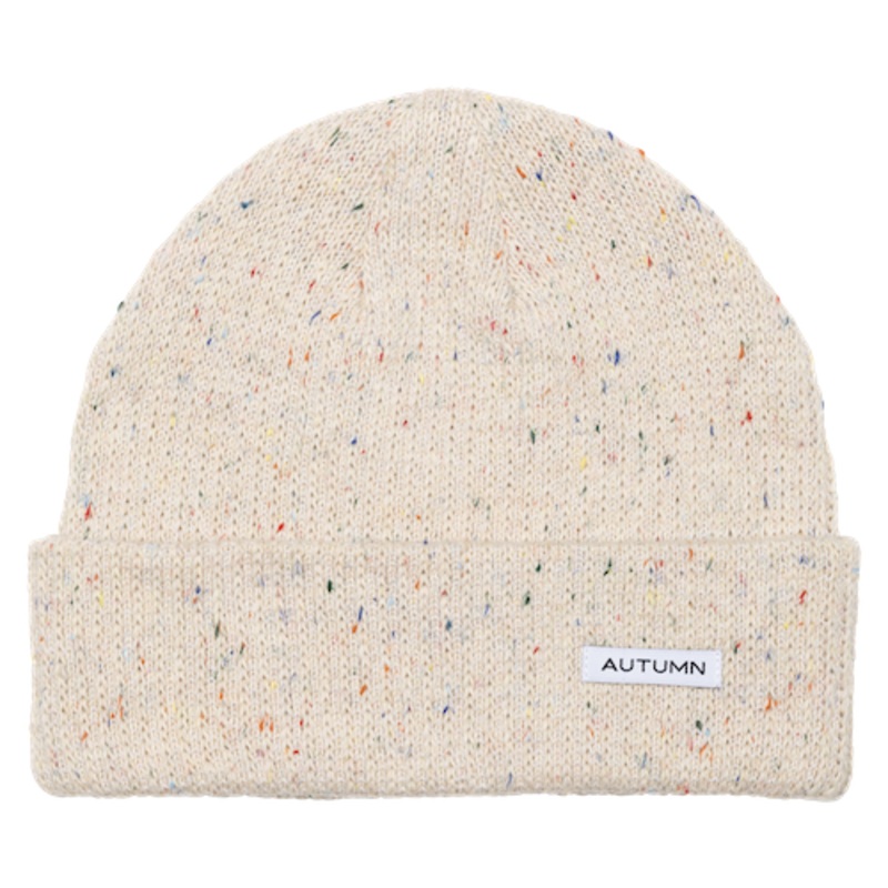 Autumn Speckled Beanie In Natural