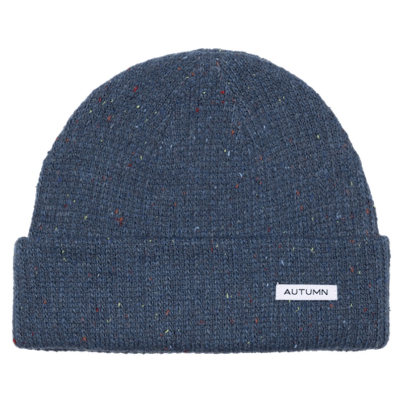Autumn Speckled Beanie In Slate