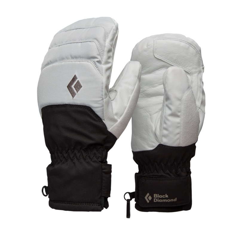 Black Diamond Womens Mission MX Mitts in Ice Black 2023