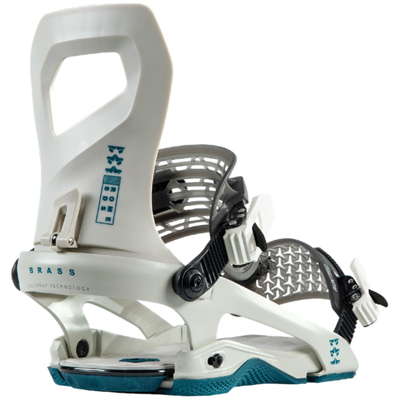 Rome Brass Womens Snowboard Binding in in White 2023