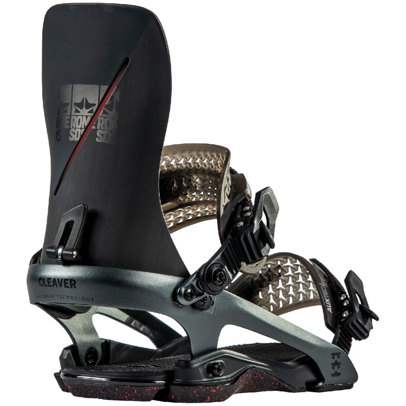 Rome Cleaver Snowboard Bindings in in Black 2023