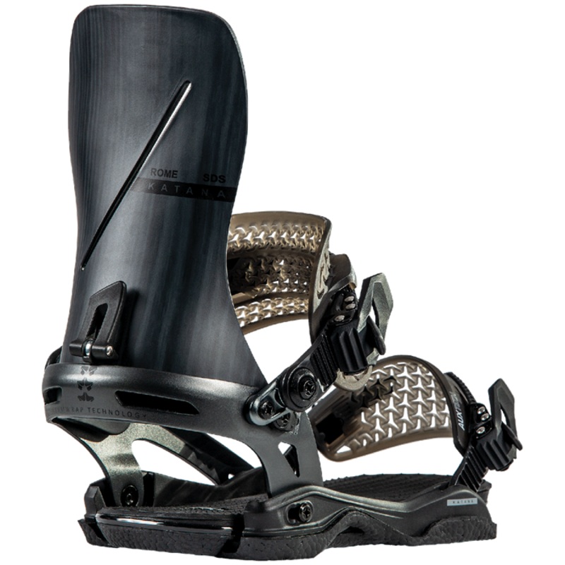 Rome Katana Snowboard Bindings in in Black 2023