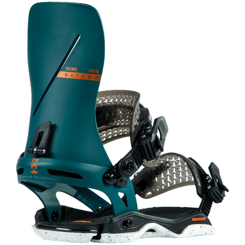 Rome Katana Snowboard Bindings in in Blue 2023
