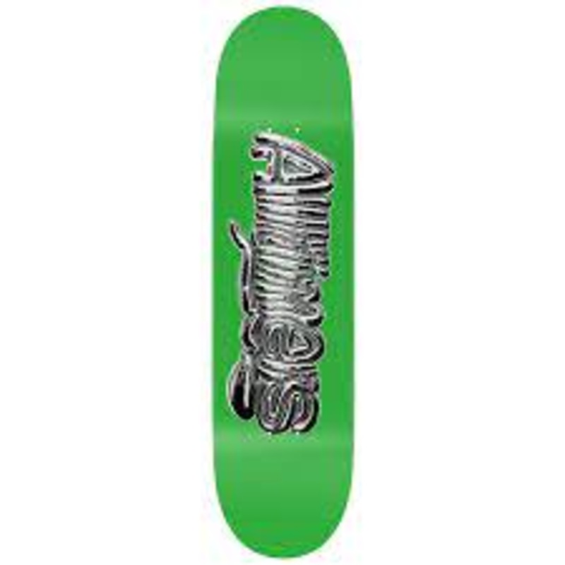 Alltimers Balloon Deck Green Skateboard in 8.5"