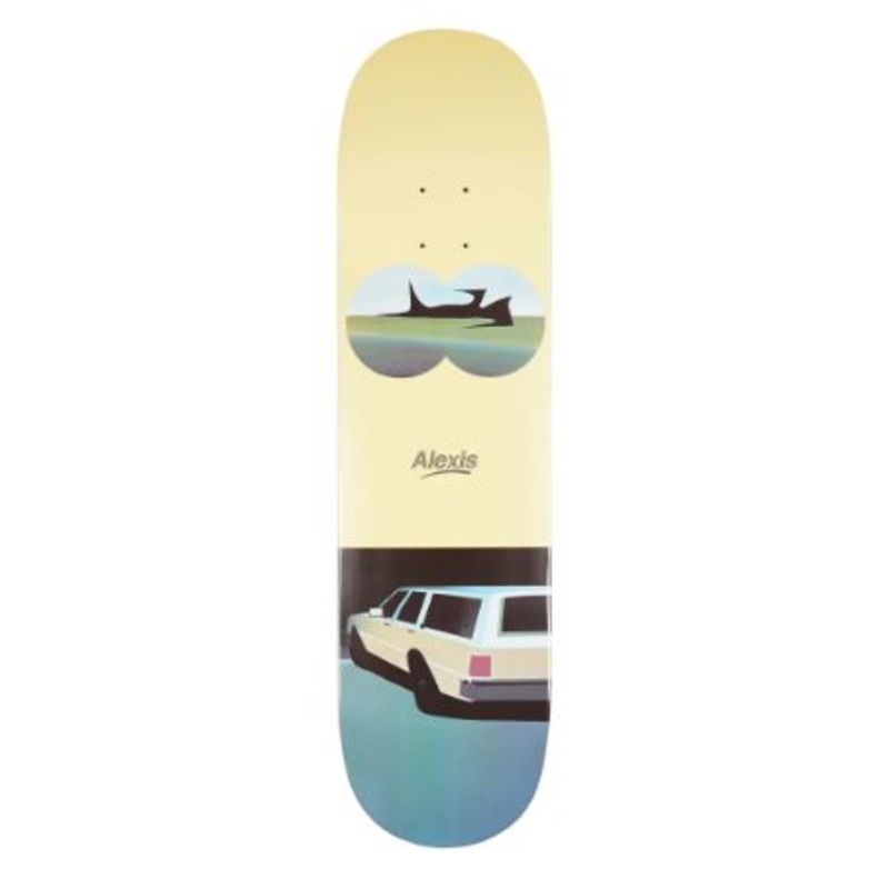 Alltimers Dan Cilman for Alexis Skateboard Deck in 8.3''