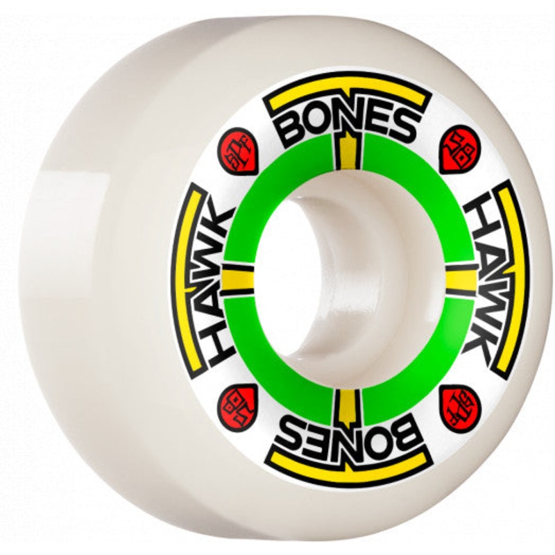 Bones Hawk T-Bones II P5 Sidecut Skate Park Formula Skate Wheel 84b