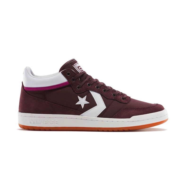 Converse Fast Break Pro Shoe in Rugged Brown White and Mesa Rose