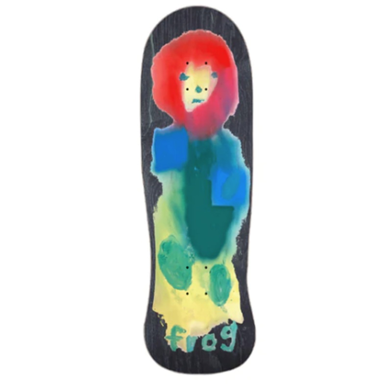 Frog Loomer Skateboard in Black