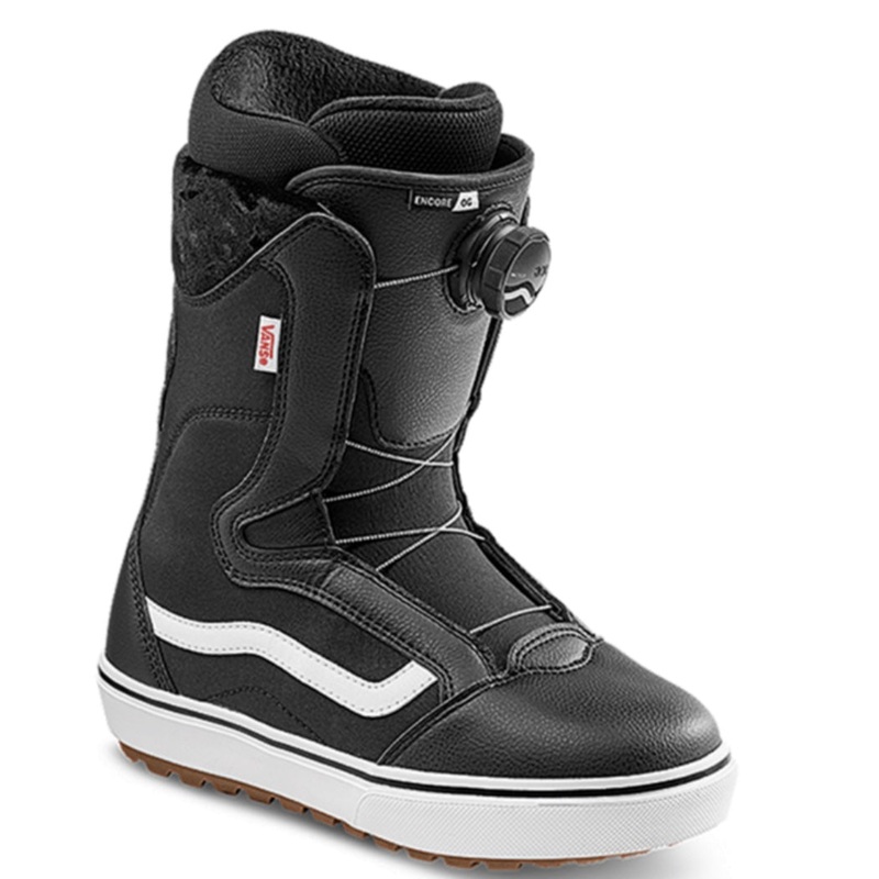 Vans Encore OG Womens Snowboard Boot in Black White 2026