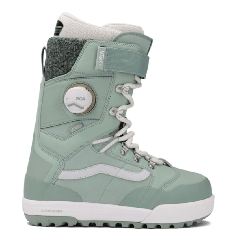 Vans Luna Pro Womens Snowboard Boot in Gray Olive 30th Anniversary Color 2026