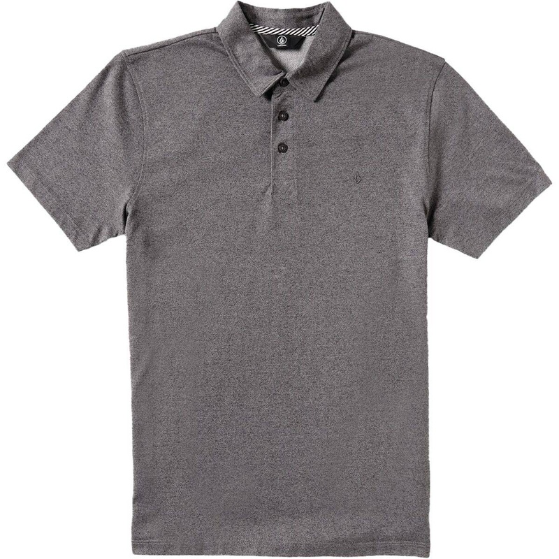 Volcom Wowzer Polo Shirt in Stealth