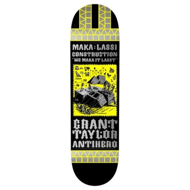 Antihero Grant Makalassi Construction Renovated Skateboard Deck