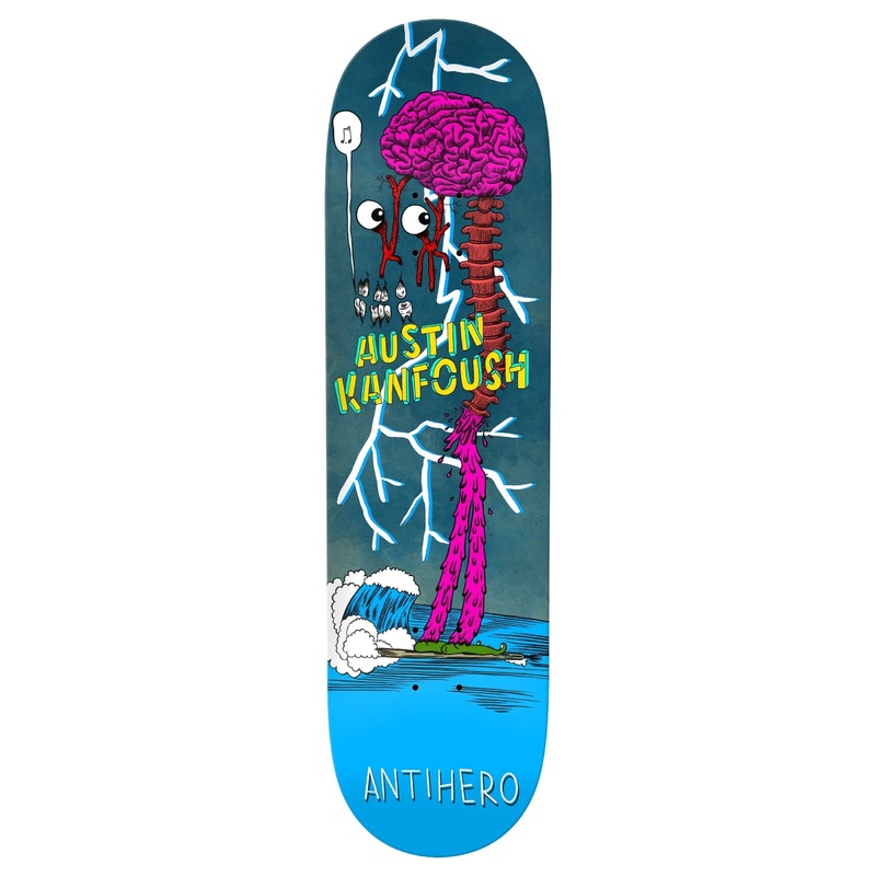 Antihero Kanfoush Some Legs Skateboard Deck