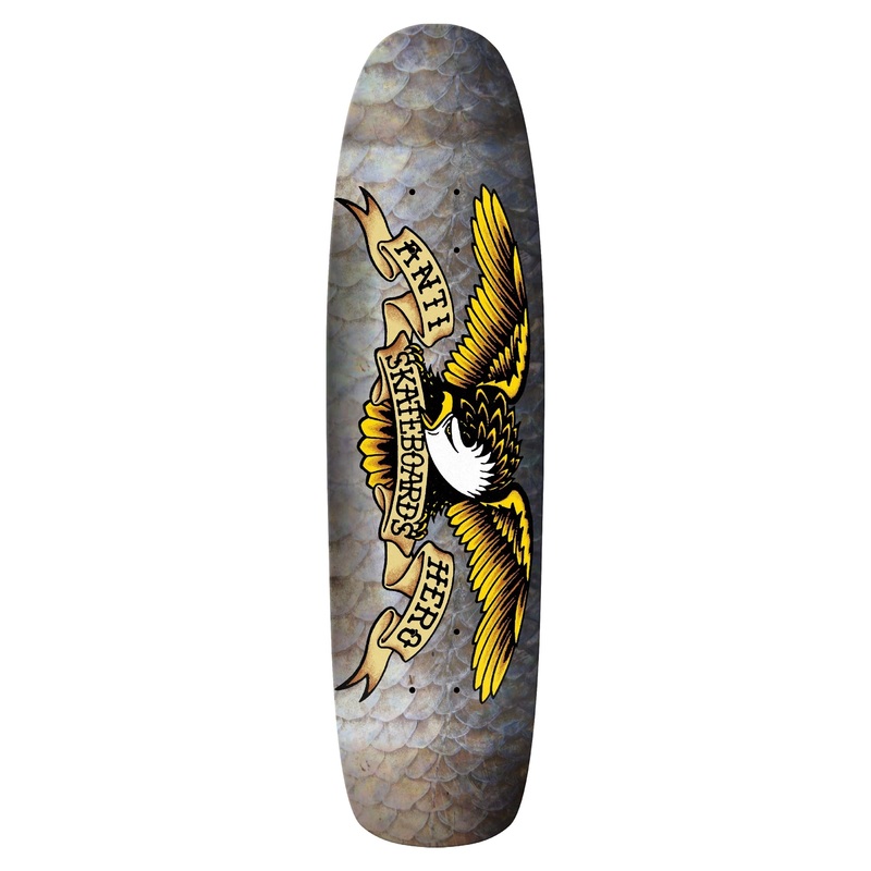 Antihero Shaped The Sardine Eagle Skateboard Deck