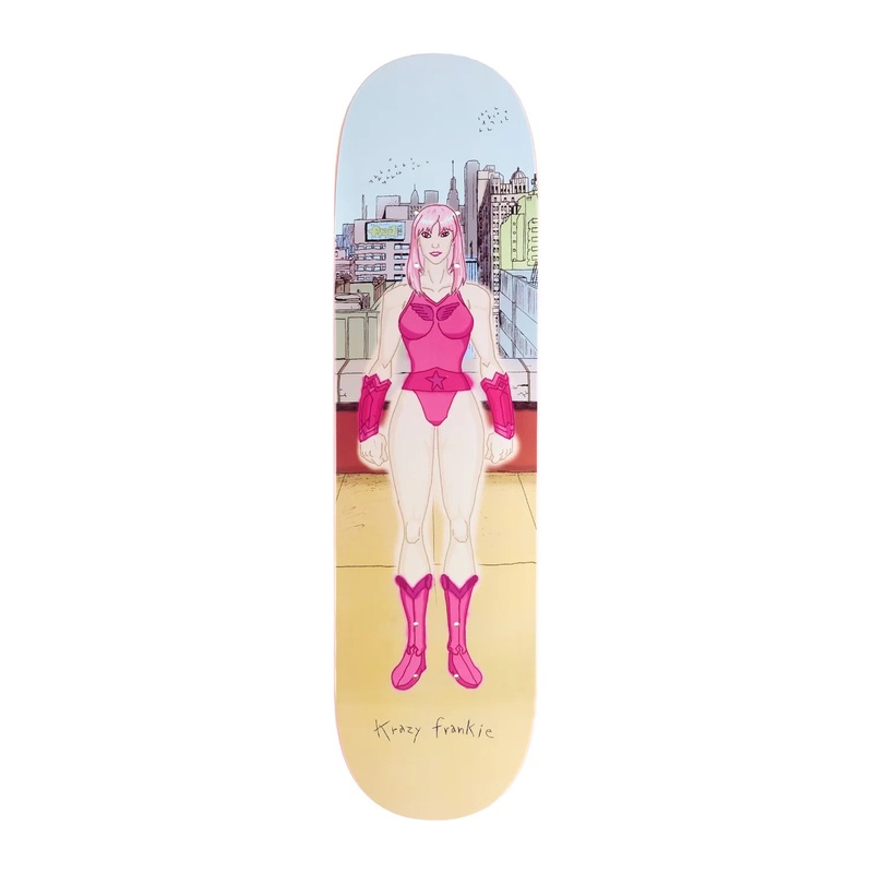 Frog Comic Book (Frankie Decker) Skateboard Deck
