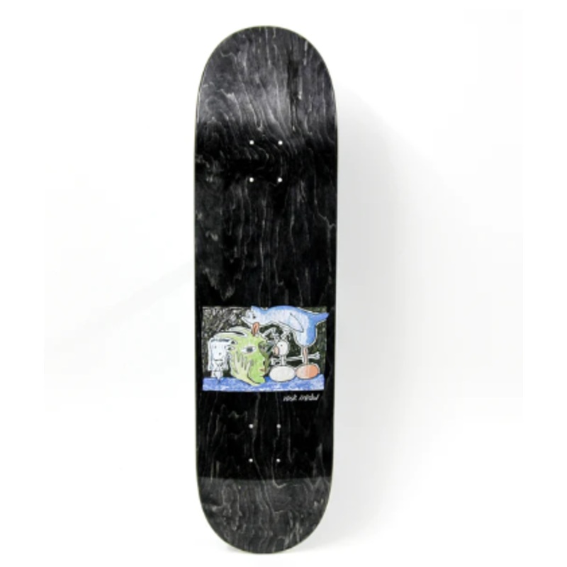 Frog Nick Michel Angry Owl Skateboard Deck in 8.25''