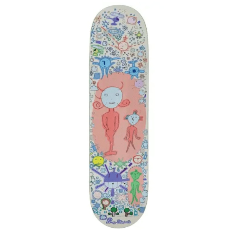 Frog Sensational ! Skateboard Deck in Beige 8.38''