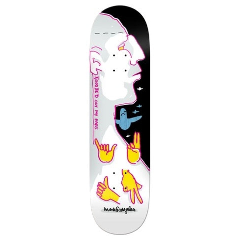 Krooked Gonz Out My Ears Skateboard Deck
