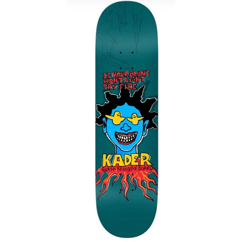 Krooked Kader Guest Skateboard Deck