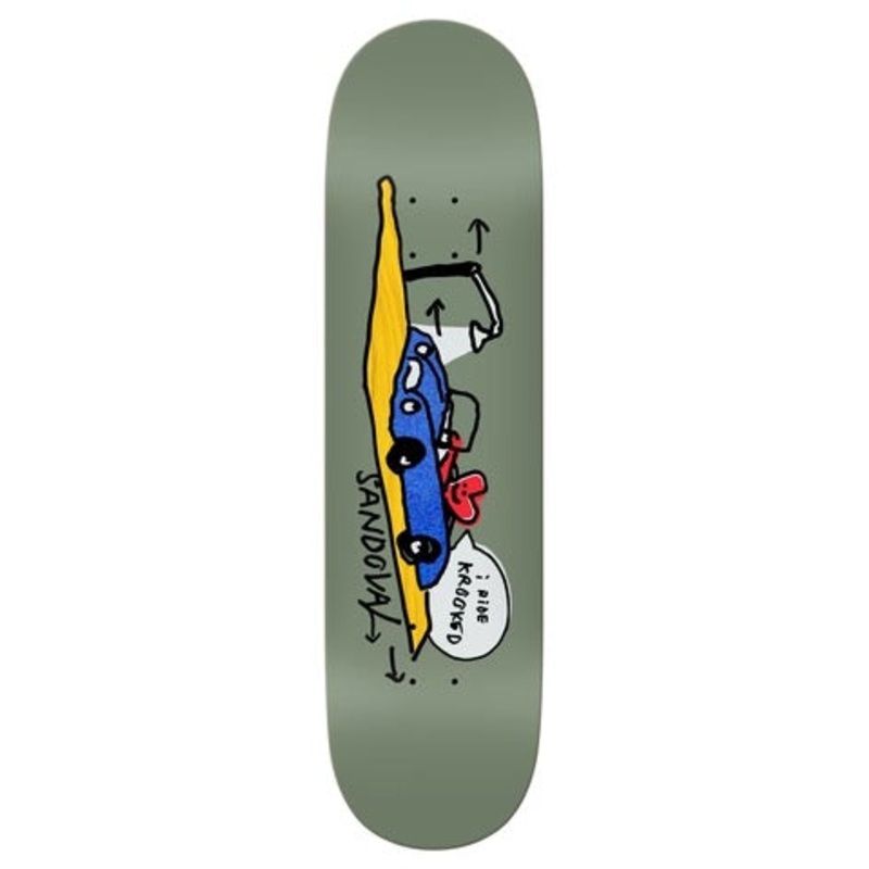 Krooked Sandoval I Ride Skateboard Deck