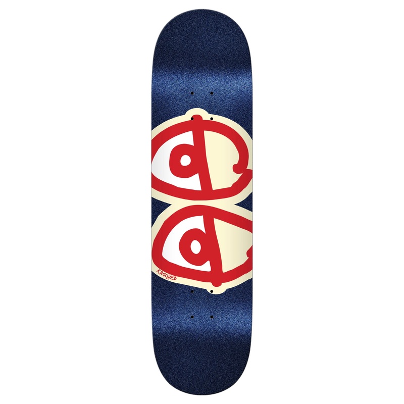 Krooked Team Glitter Eyes Skateboard Deck