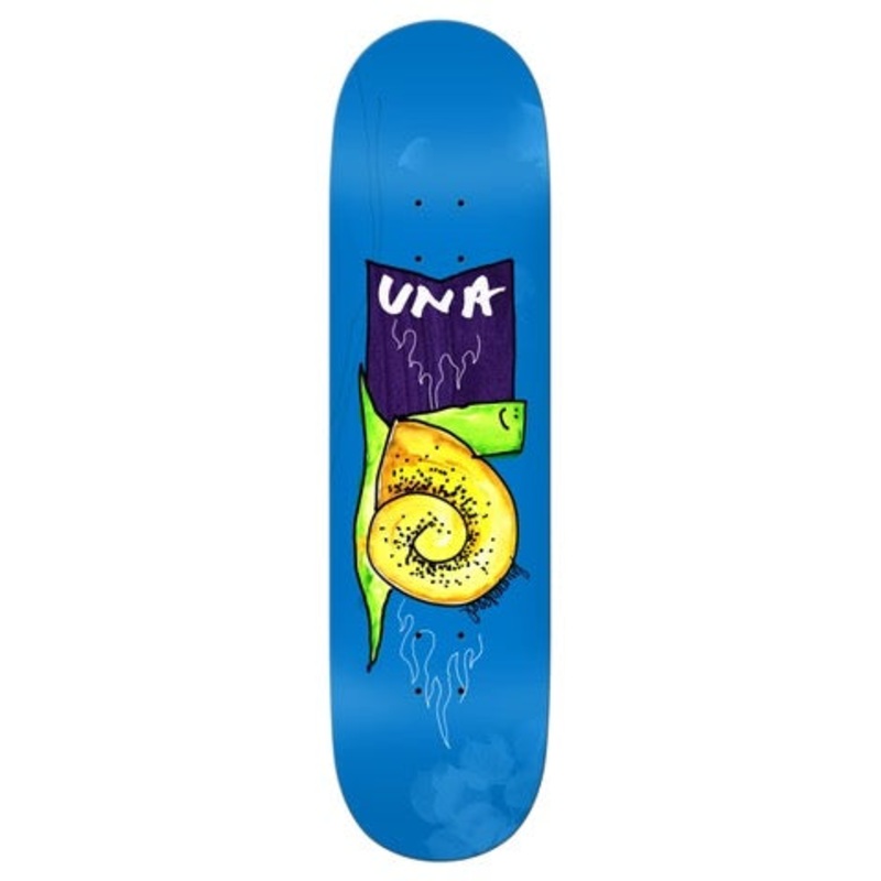Krooked Una Flame Snail Skateboard Deck