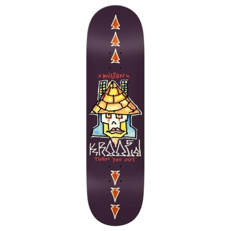 Krooked Wilson Turn Out Skateboard Deck