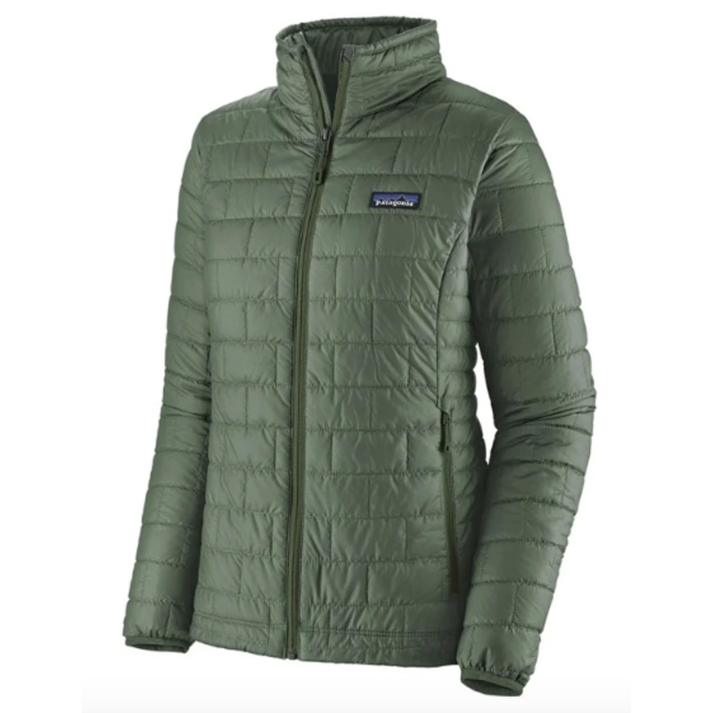 Patagonia Womens Nano Puff Jacket in Hemlock Green 2023