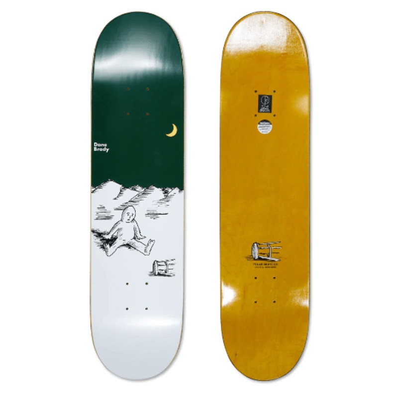 Polar Dane Brady Failure Skateboard Deck in Dane 1 Cruiser