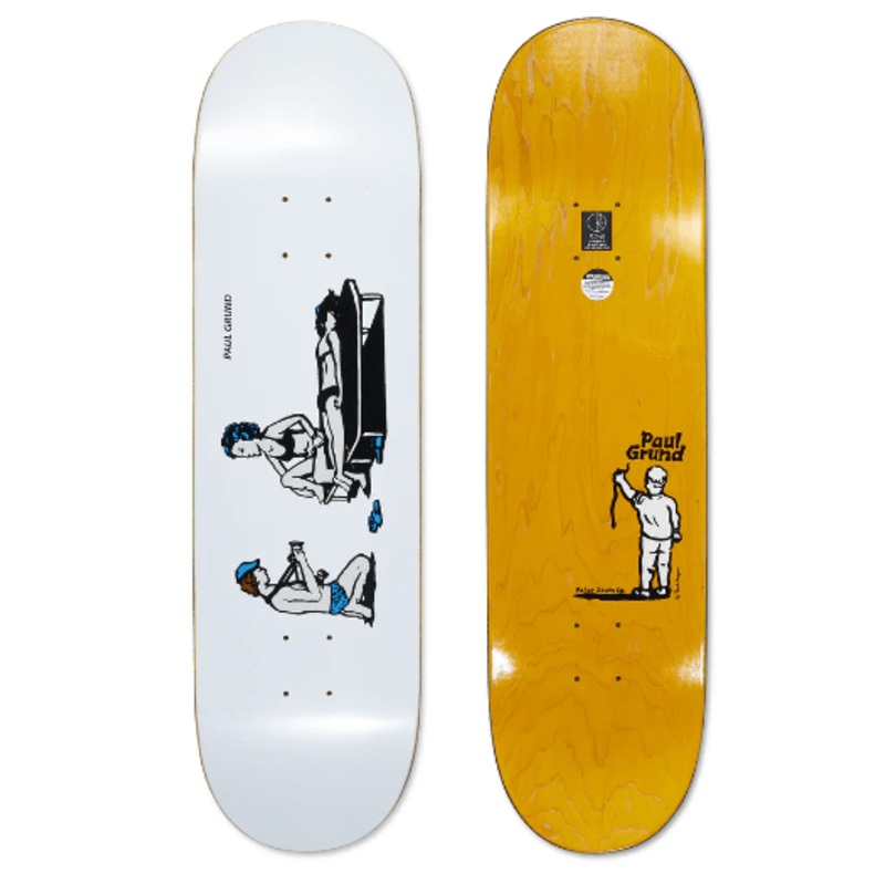 Polar Paul Grund Photographer Skateboard Deck in 1991 Cruiser
