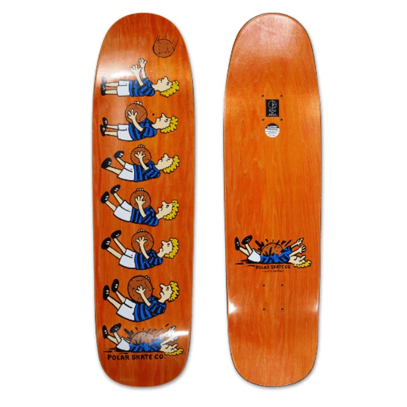 Polar Team Basketball Skateboard Deck in 8.0''