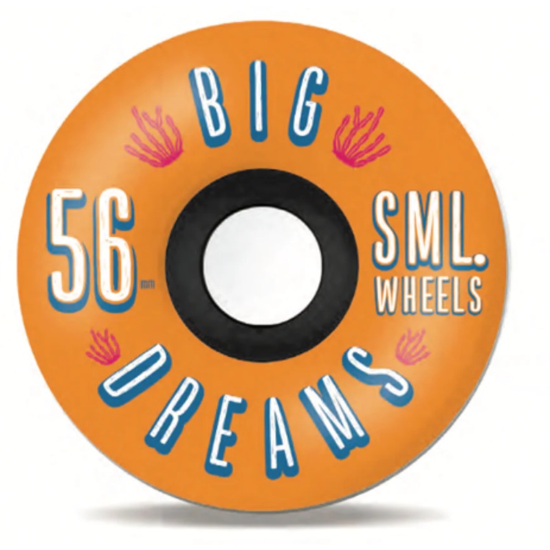 SML Succulent Cruisers Sun Up Skate Wheel in 56mm and 92 a