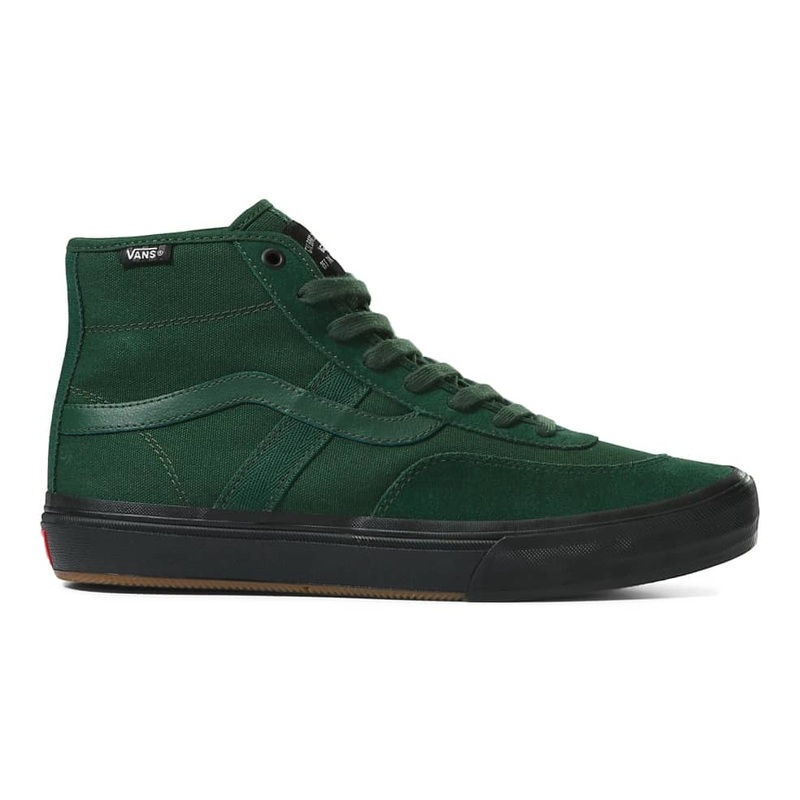 Vans Crockett High Pro in Dark Green and Black