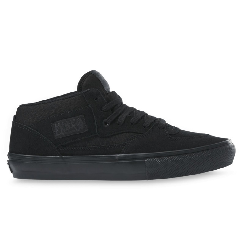 Vans Skate Half Cab Shoes in Black and Black